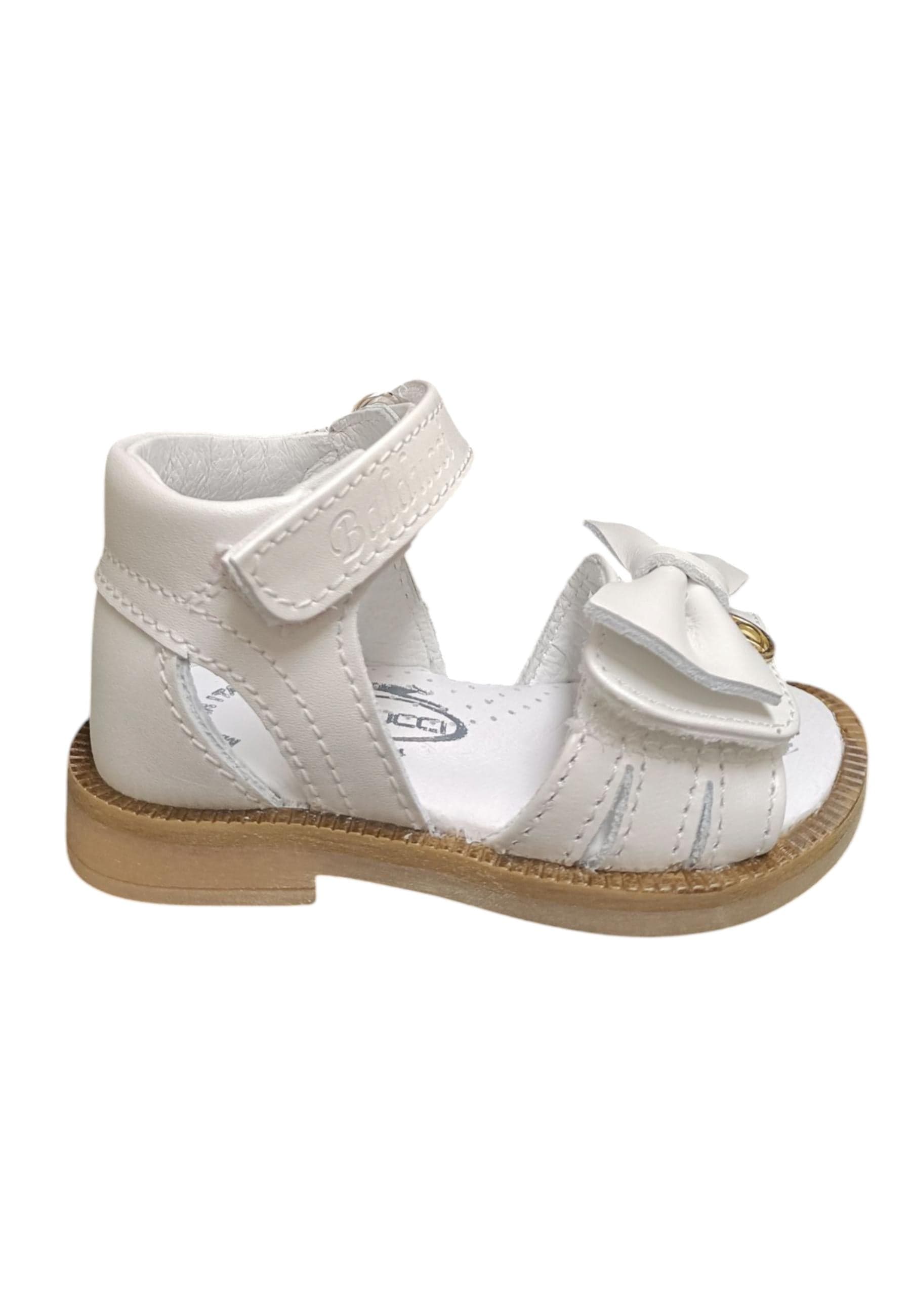 Scarpe sandalo tallonato Bambine balducci CITA  bianco velcro - 6