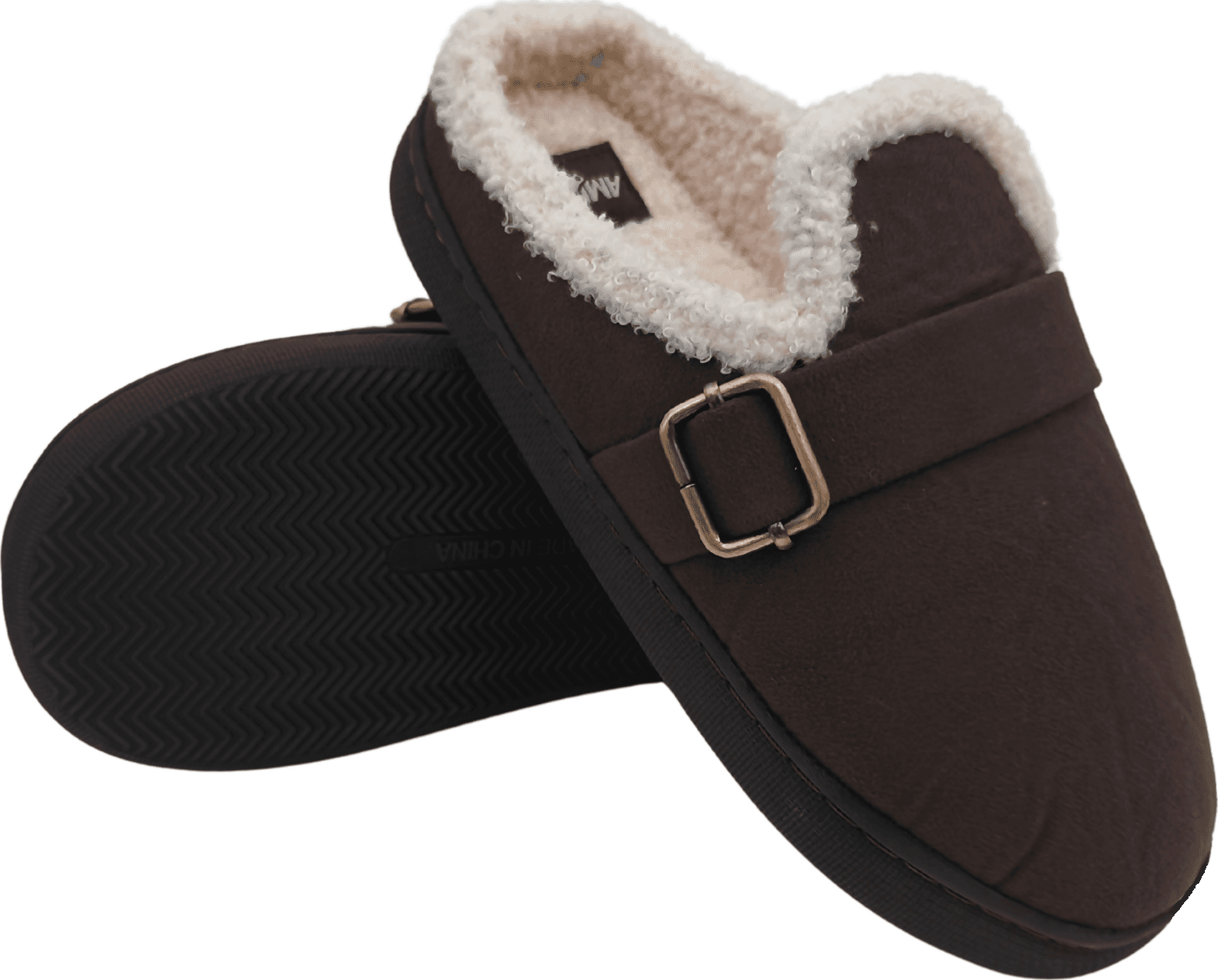 Terranova ciabatte donna invernali con pelo, calde pantofole peluche in memory foam, confort stravolgente in Ciabatte moda Primo Calzature - Venezia, commercioVirtuoso.it
