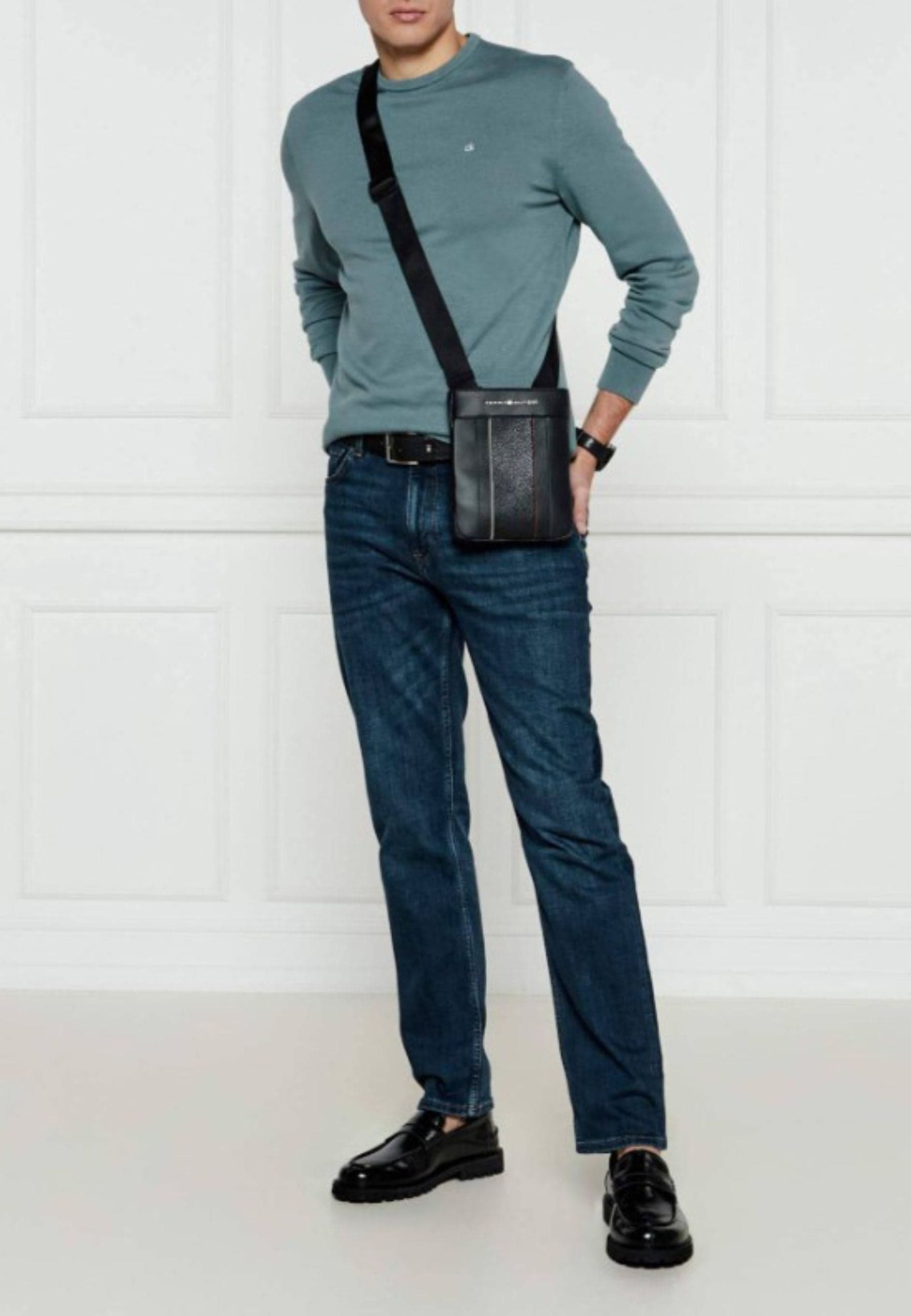 calvin klein MAGLIONE COTTON SILK BLEND CN SWEATER da uomo in Maglioni Drestige - Casamassima, commercioVirtuoso.it