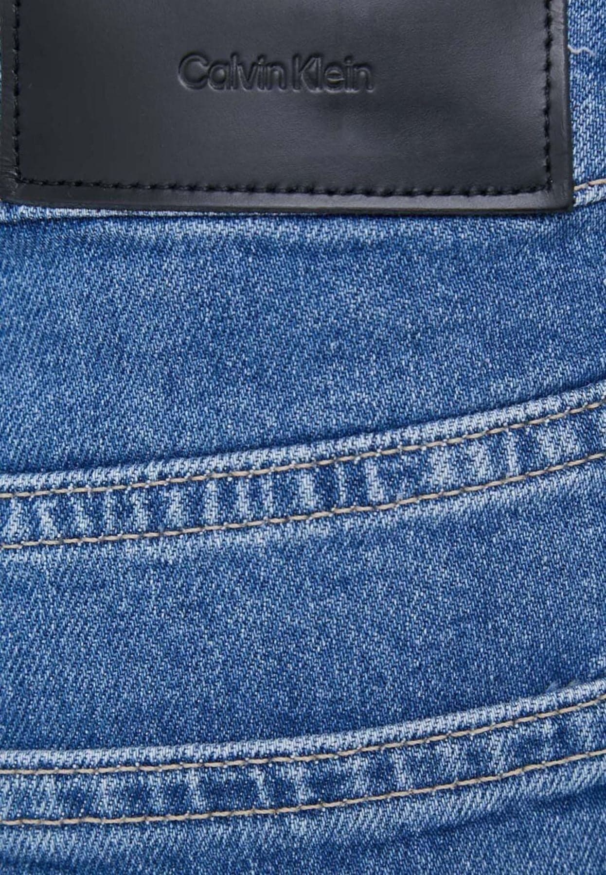 calvin klein jeans HIGH RISE TAPERED-MID BLUE da donna in Jeans Drestige - Casamassima, commercioVirtuoso.it