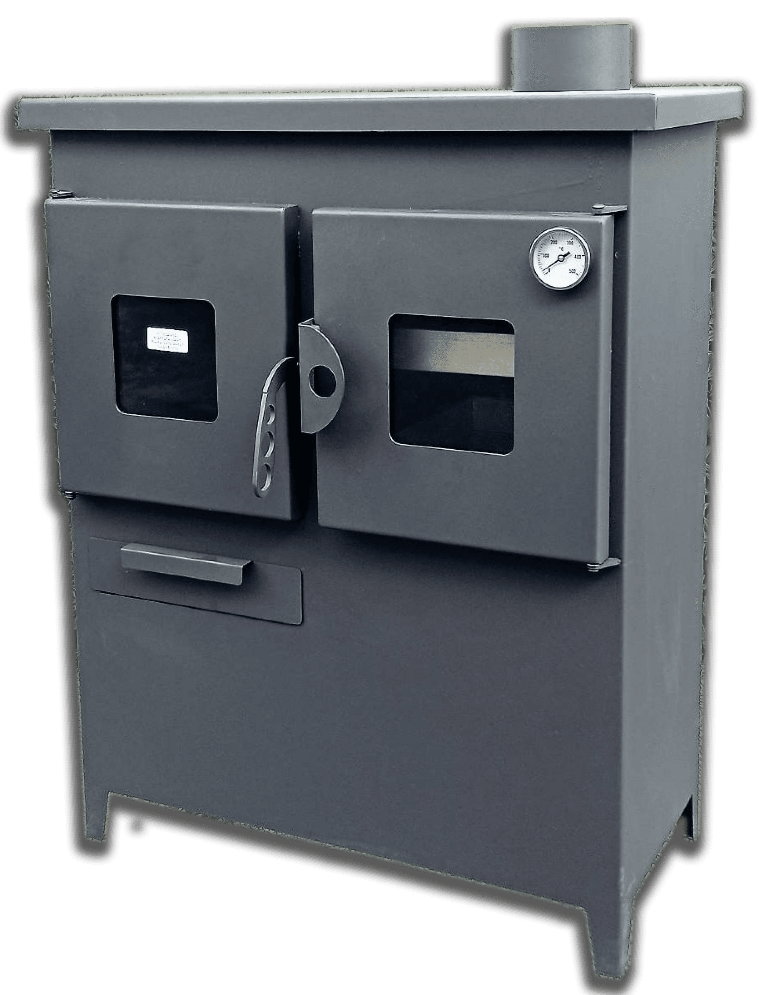 Stufa a Legna Smart (cucina - Forno) L.65 Xp.33 X80 H.Cm