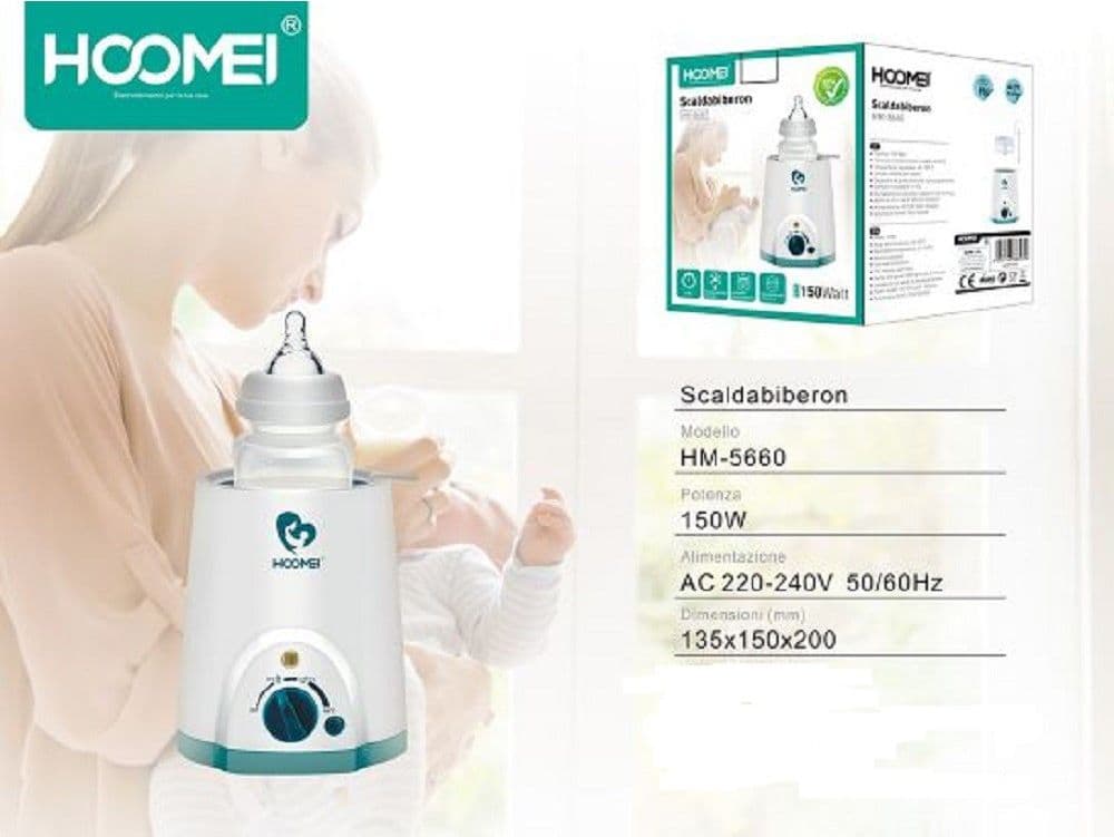 SCALDABIBERON ELETTRICO 150 WATT RISCALDA LATTE BIBERON TEMPERATURA REGOLABILE