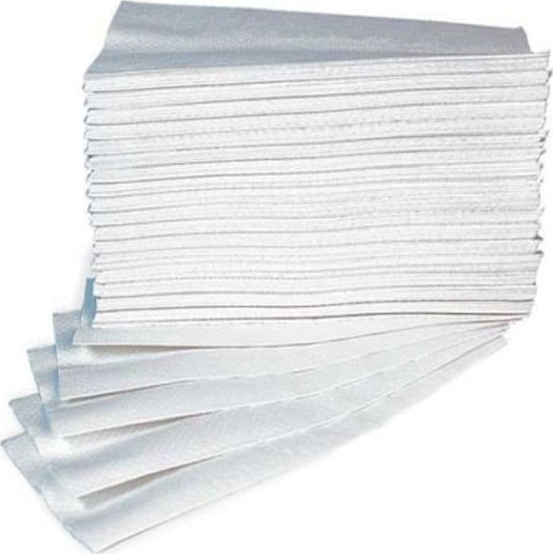 60PZ ASCIUGAMANI IN CARTA A SECCO MONOUSO RIPIEGATI SINGOLI 40x70CM USA GETTA