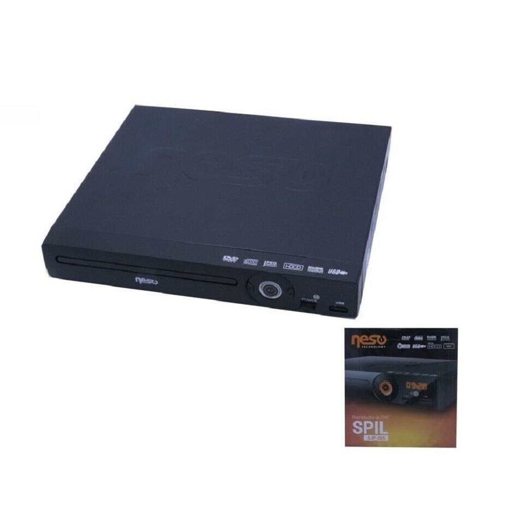 LETTORE DVD DIV CD MP3 USB HDMI MEDIA PLAYER TELECOMANDO SD JPEG SJP-205