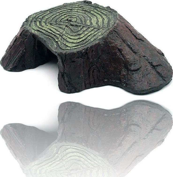 TRONCO ALBERO RAMPICANTE ORNAMENTO PER ACQUARIO TARTARUGA TARTARUGHE 20.5X13X5CM
