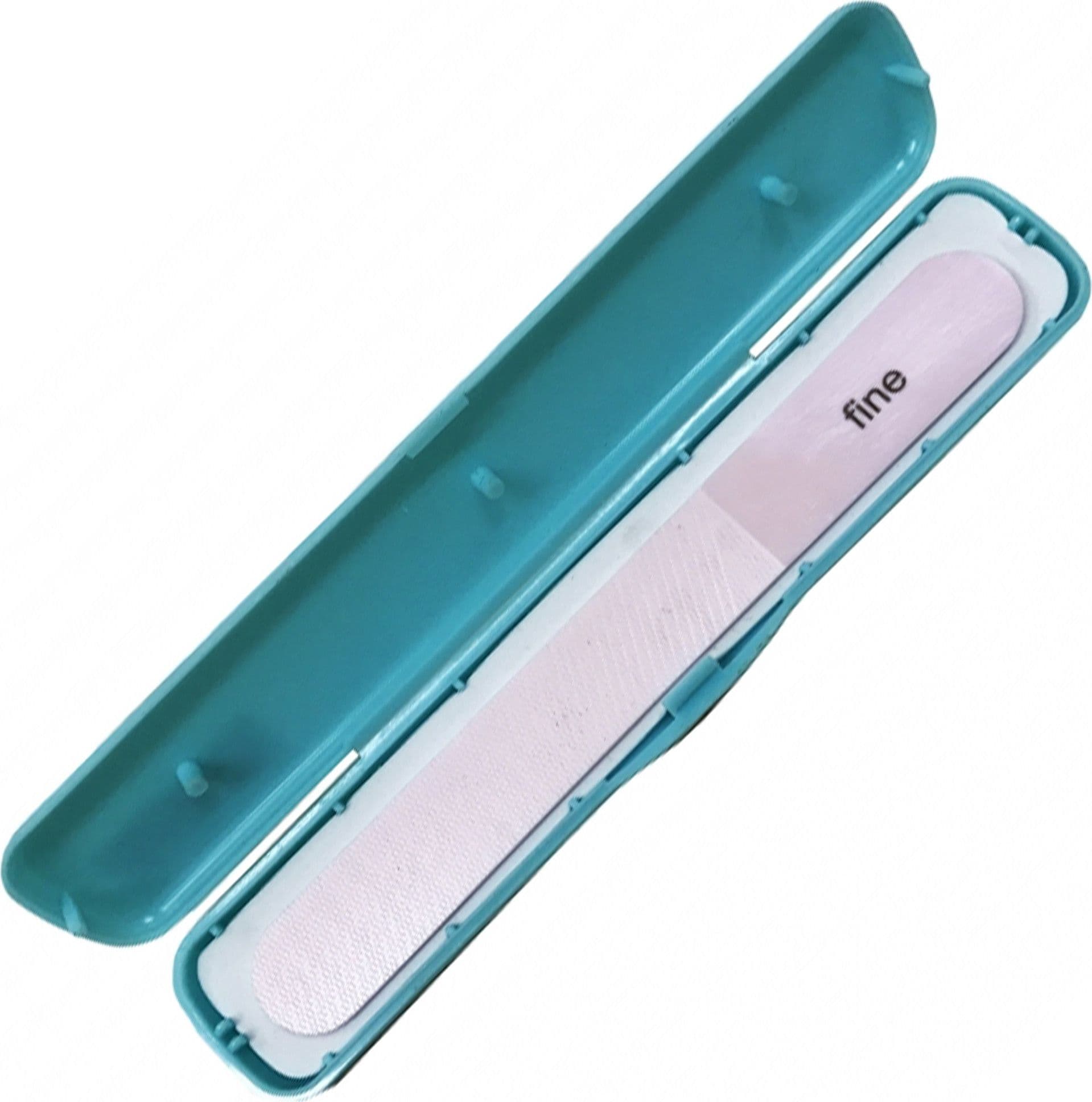 LIMA IN CERAMICA PER UNGHIE GRANA FINE VETRO PER RICOSTRUZIONE NAIL ART GEL