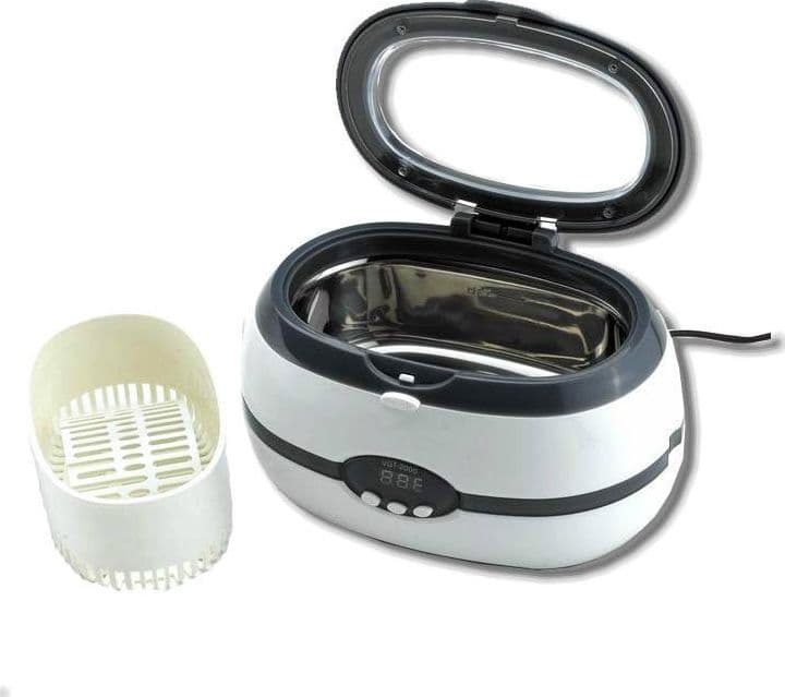 STERILIZZATORE ULTRASUONI DIGITALE PULIZIA ATTREZZI DENTISTA GIOIELLI ESTETISTA