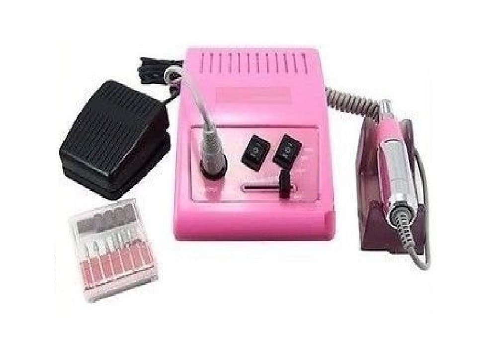 FRESA RICOSTRUZIONE UNGHIE NAIL ART 20000 GIRI MANI E PIEDI CON PEDALE MANICURE