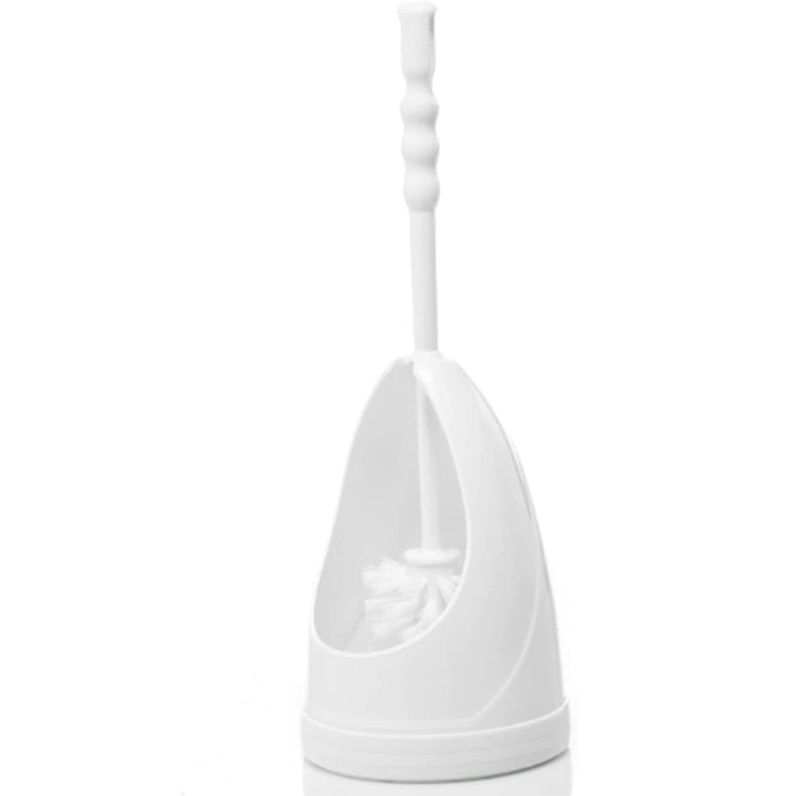 Scopino economico per wc in plastica con setole in nylon e base h 38 cm in Scopini e porta scopini Decor Space - Altamura, commercioVirtuoso.it