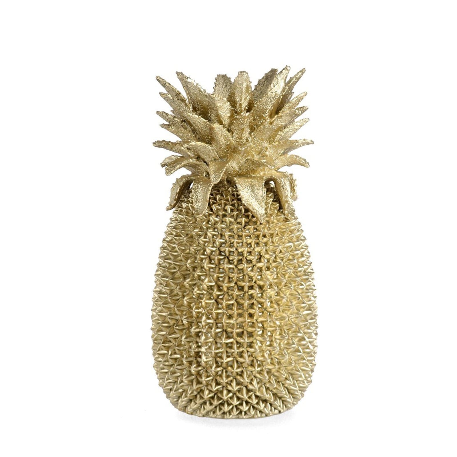 Decorazione "Ananas Surabaya" in Poliresina, resistente all'acqua, per interno in Soprammobili Decor Space - Altamura, commercioVirtuoso.it