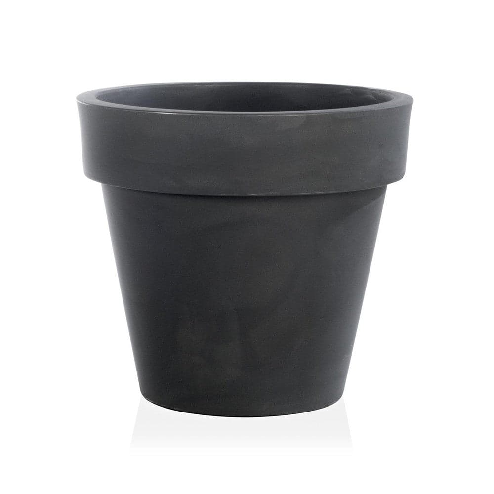 Vaso tondo "Standard One Essential" in plastica colorati da esterno e giardino per piante e fiori in Vasi tradizionali Decor Space - Altamura, commercioVirtuoso.it