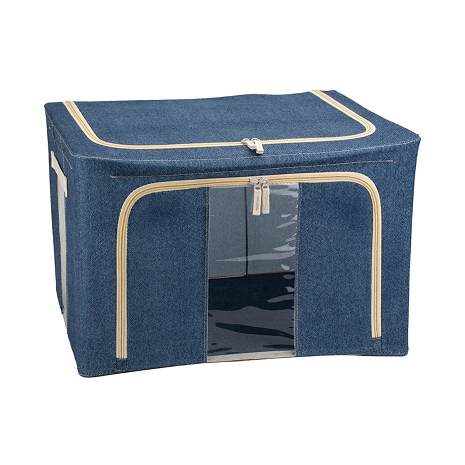 Scatola cambio stagione rigida box in tessuto salvaspazio per armadio con doppia cerniera in Organizer per cassetti Decor Space - Altamura, commercioVirtuoso.it