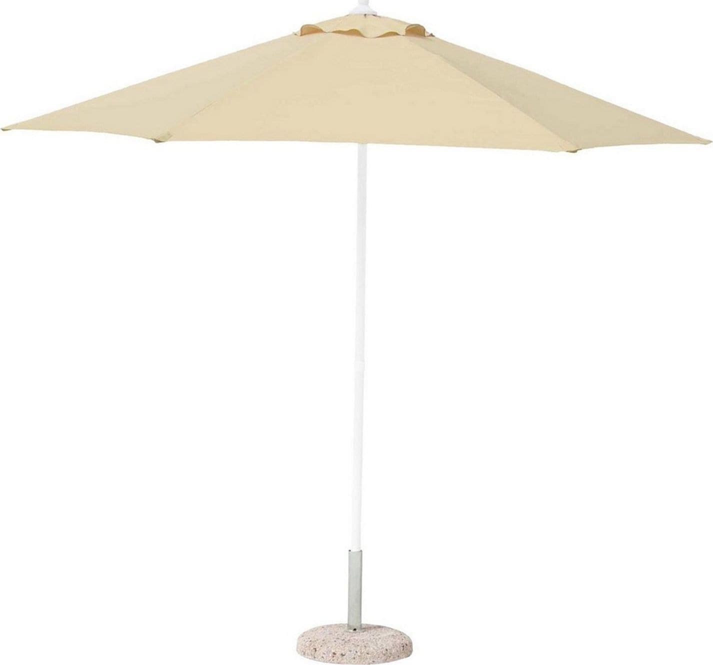 Ombrellone "Delfi" a palo centrale, struttura in acciaio per esterno da 270 cm in Ombrelloni Decor Space - Altamura, commercioVirtuoso.it