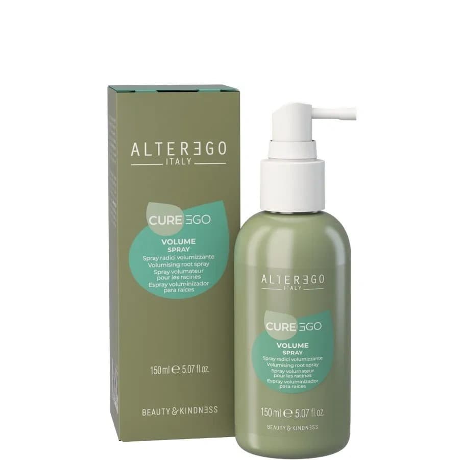 Alterego Curego Volume Spray 150 Ml, Spray Volumizzante Senza Risciacquo Per Tutti I Tipi Di Capelli.