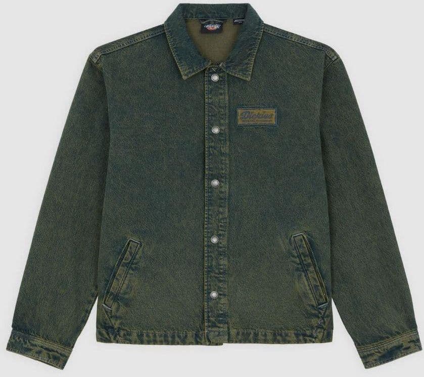 Giacca Dickies Lewiston Denim green tone in Giacche Glad Store - Genova, commercioVirtuoso.it