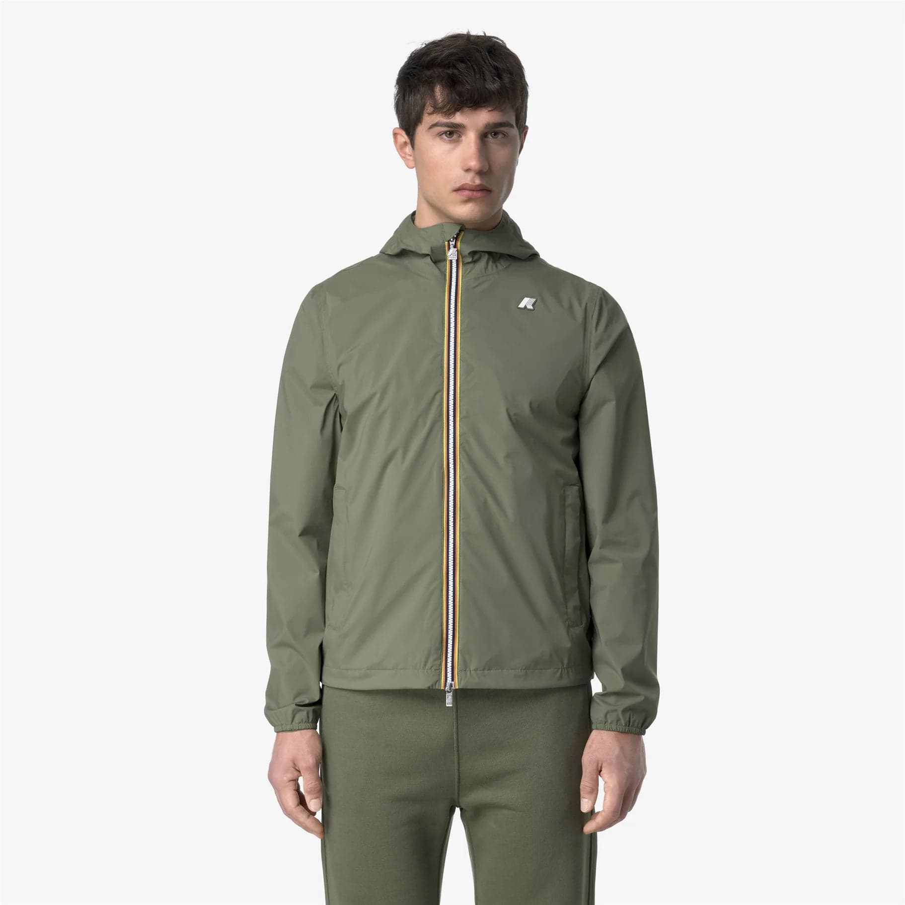 K-Way Jack Stretch Nylon Jersey Giubbino Uomo Slim Impermeabile Verde K3123UW in Abbigliamento tecnico e protettivo Broadway Red - Barletta, commercioVirtuoso.it