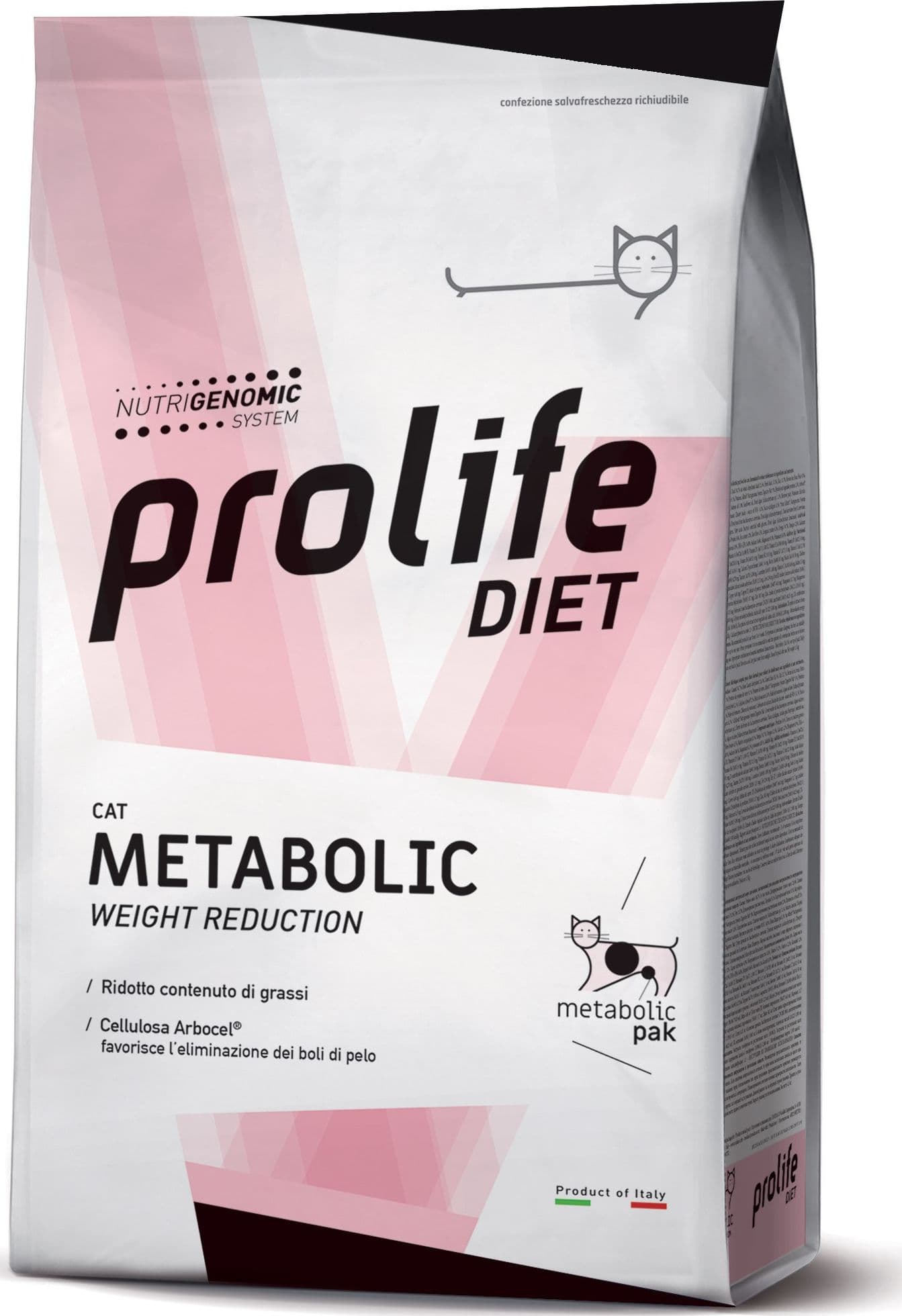 Prolife Diet Metabolic mangime secco Gatti