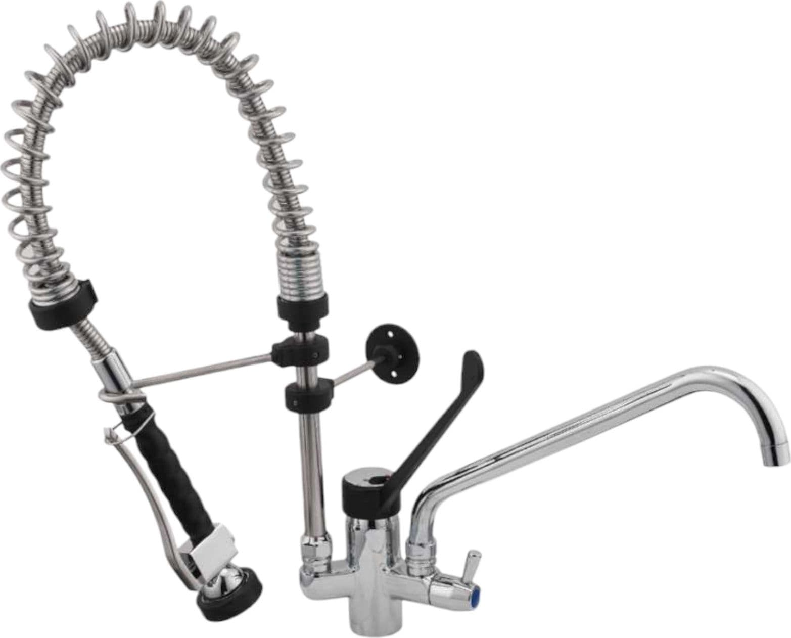 Rubinetto miscelatore per cucina professionale