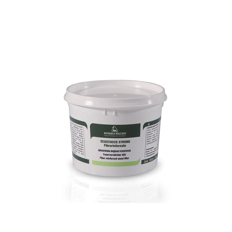 Stucco all'Acqua Fibrorinforzato per Stuccatura e Rasatura Legno ECO STRONG
