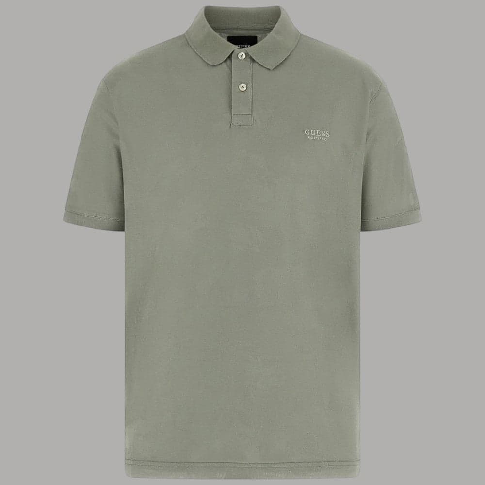Guess Polo Uomo Jacquard in Modal, Vestibilità Regular Fit