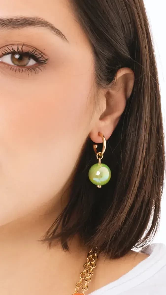 Orecchini a clip con sfere perlate | MYA ACCESSORIES