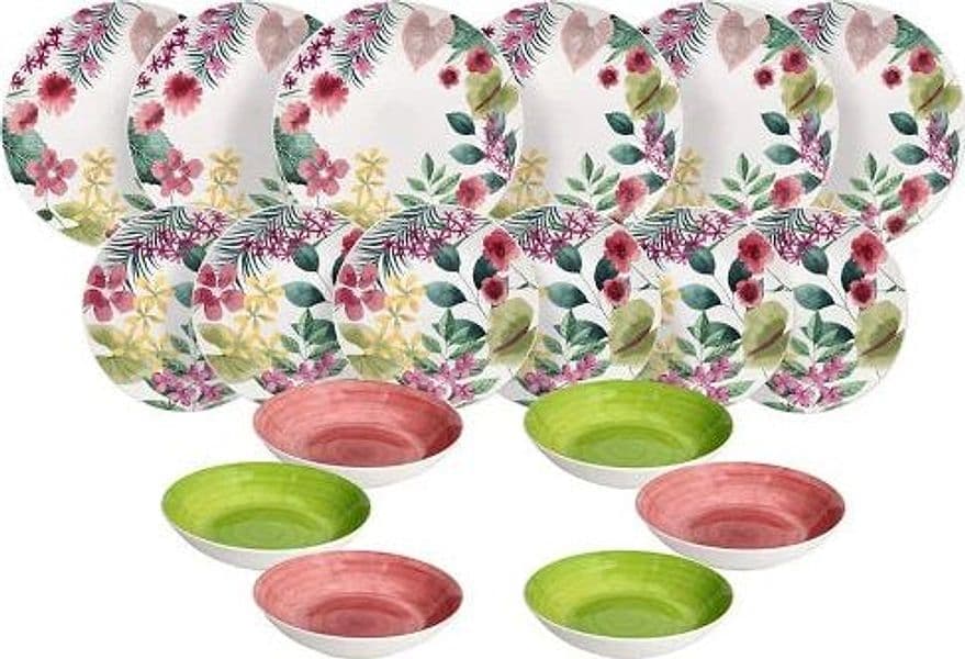 Servizio piatti 18 pezzi Kalima Multicolor in Autocategorizzazione Più Di Più Ideas - Casalnuovo di Napoli, commercioVirtuoso.it
