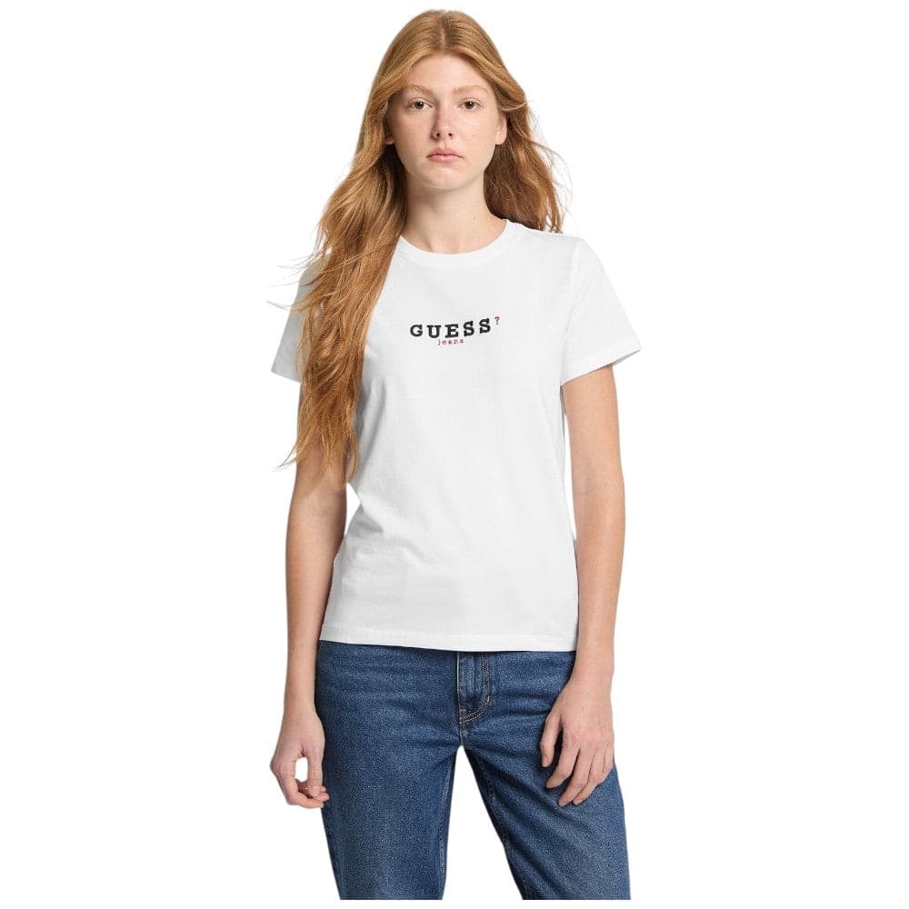 Guess Jeans t-shirt bianca W5RI54 J1314 G011