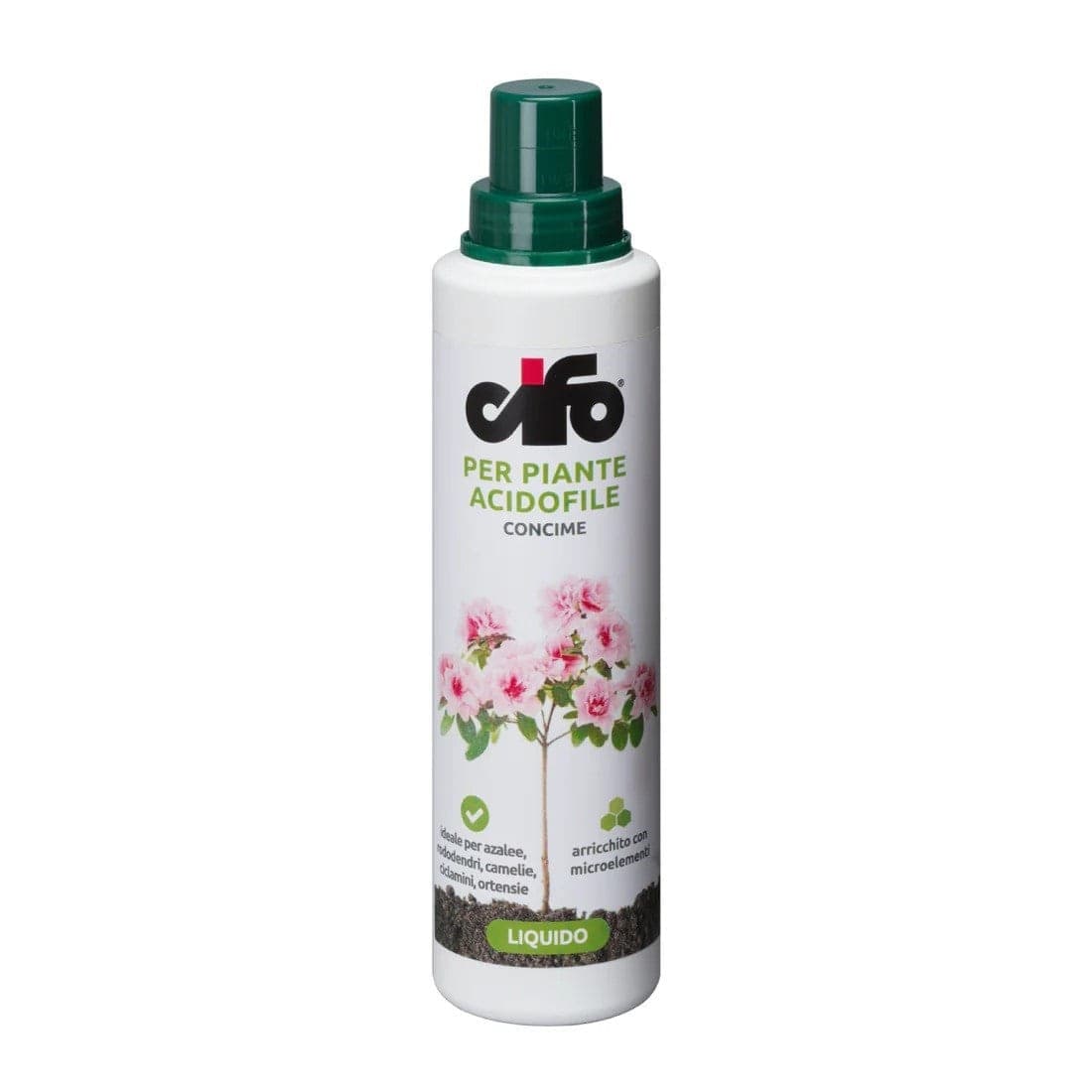 Concime Liquido Acidofile Lt 1 NPK 6-5-8 Mantiene il Corretto Livello Acidità del Terreno Cifo