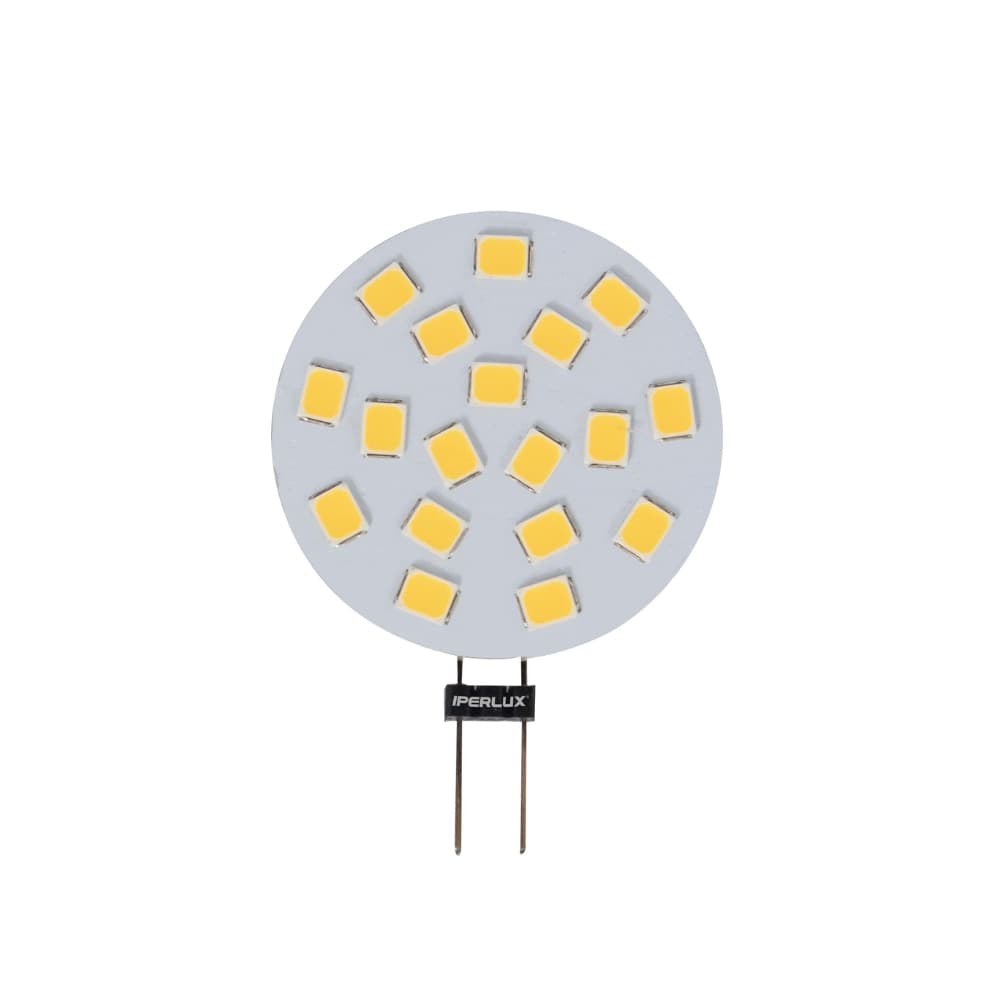 LAMPADINA LED BISPINA G4 CIRCOLARE 2,5W 12V 4000K LUCE NATURALE