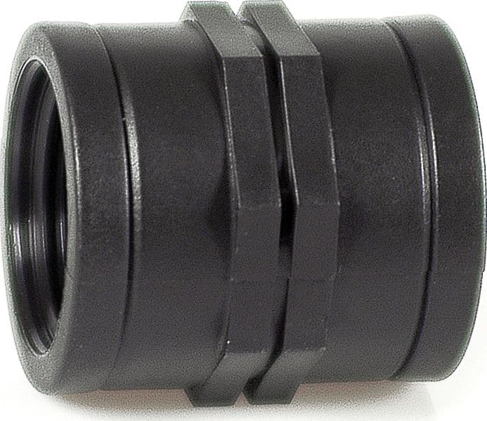 RACCORDO FILETTATO PER TUBO IN POLIETILENE MANICOTTO FEMMINA mis. 1.1/4 25.00 pz