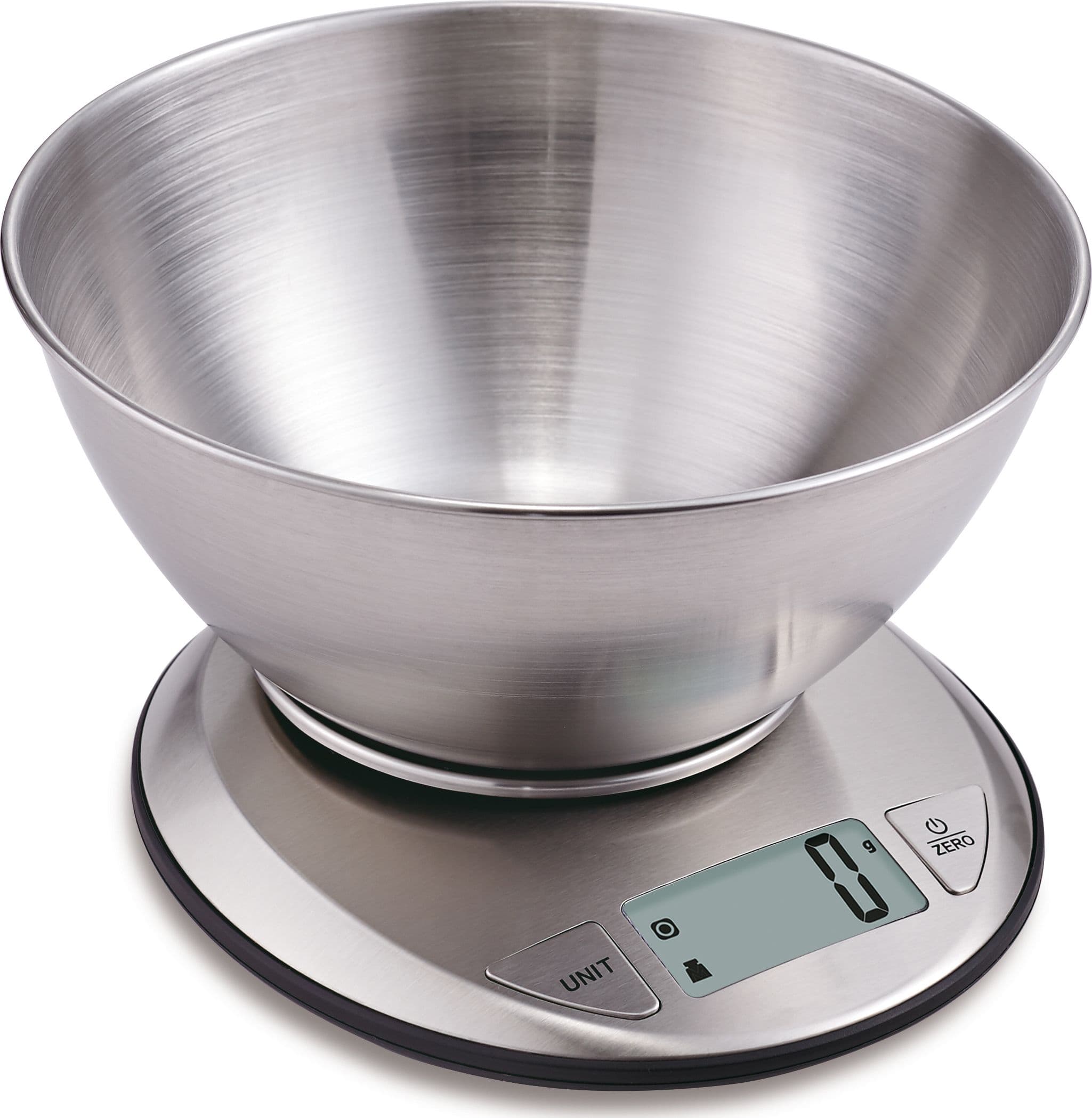 Tata Linda BILANCIA DA CUCINA ELETTRONICA IN ACCIAIO INOX Portata kg. 5