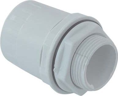RACCORDO TUBO SCATOLA IP65 X TUBO RIGIDO PVC - GRIGIO MM 16- 50 pezzi