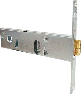 SERRATURA METALLO INFILARE 44160 CISA B.Q ZINC F.MM 16 F.OVALE RULLO H.MM 44 E.MM 70 M2