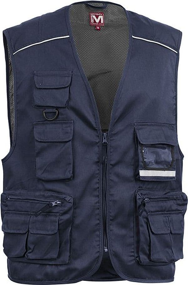 Gilet Power Blu Navy Mis.l