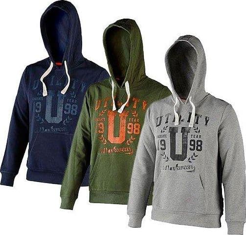 Felpa da lavoro con cappuccio autunno/inverno "Sweatshirt hood graphic"