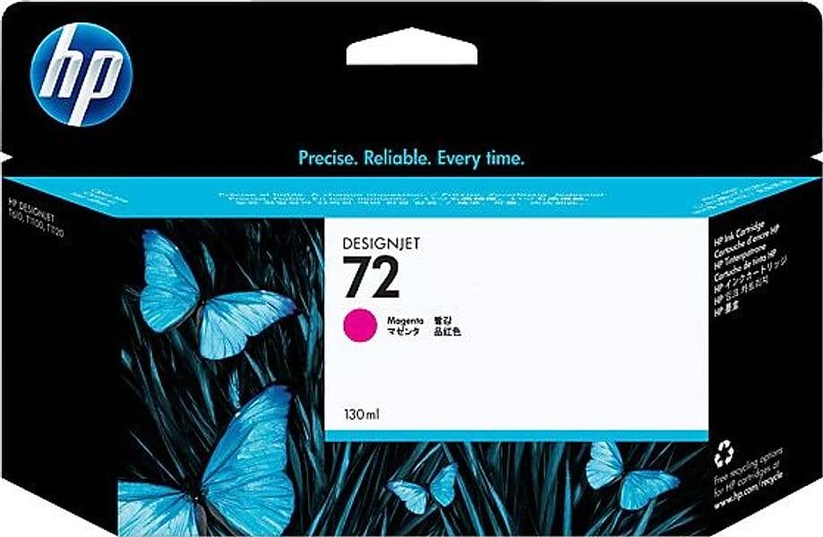 130ml Dye Magent for HP Designjet T1100,T1200,T1300,T230072
