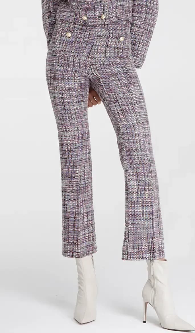 GOA GOA | Pantalone a campana in tweed