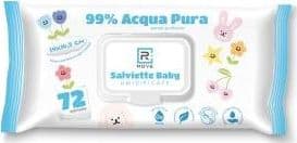 RMove Salviette Baby Umidificate Idratanti Acqua Pura 1Cnf/72pz