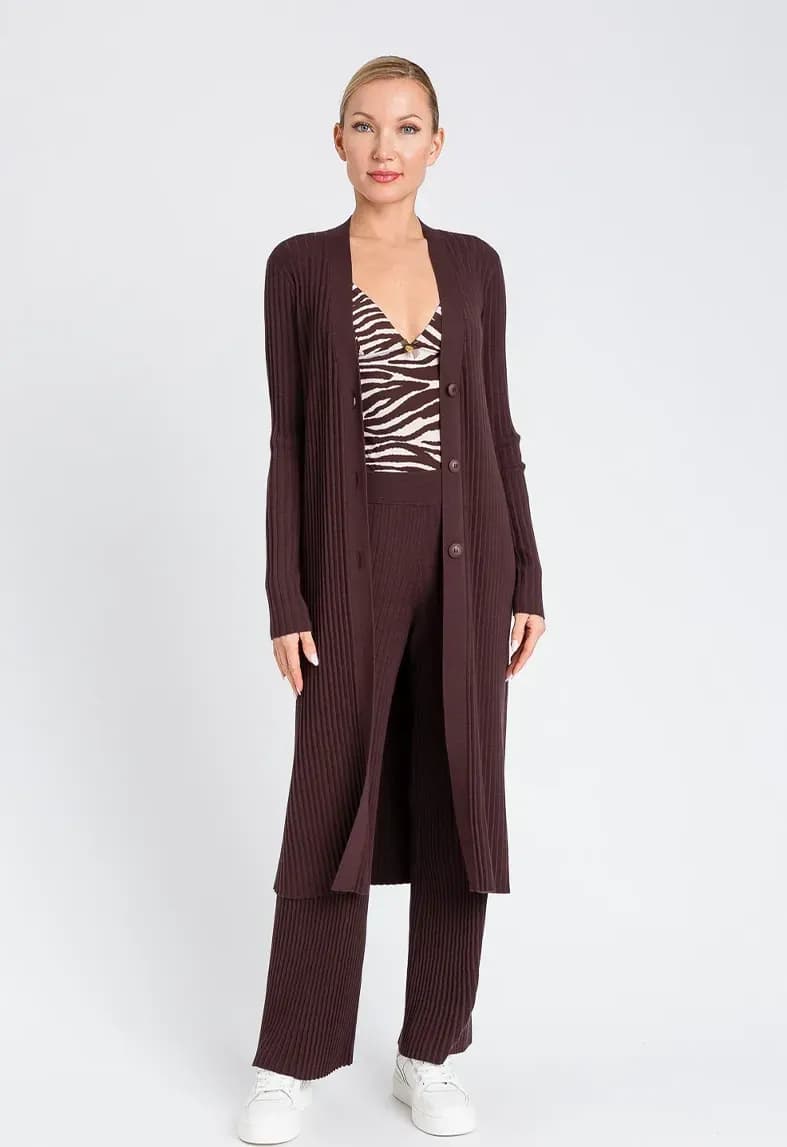 TWINSET | Pantalone palazzo in maglia