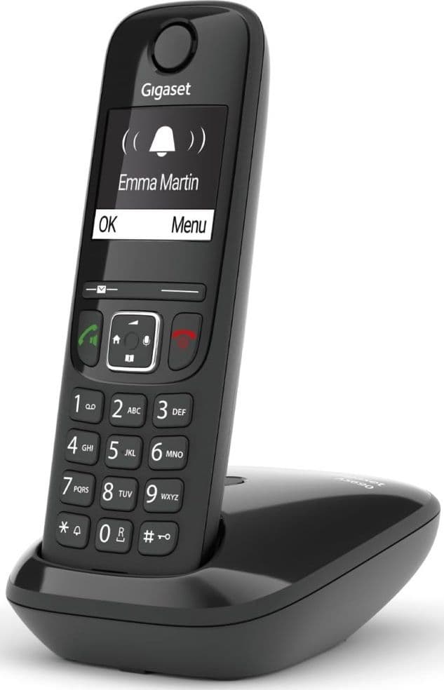 CORDLESS GIGASET AS690 CON VIVAVOCE BLACK