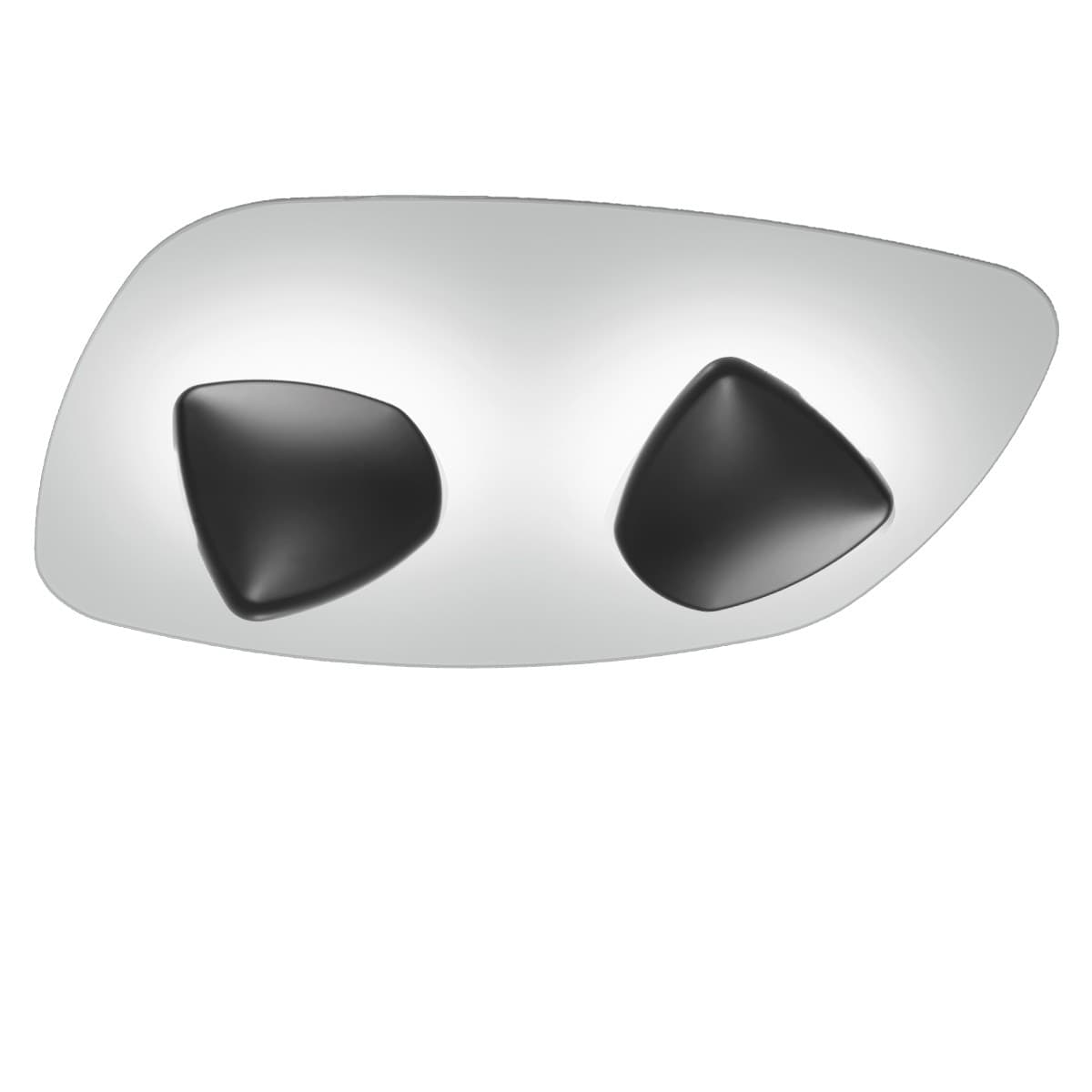 Plafoniera led Giarnieri BLOB PL alluminio lampada soffitto parete moderna