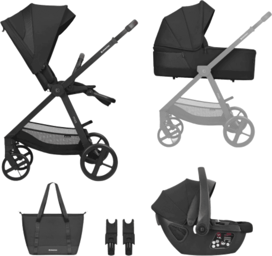 Trio Kikkaboo Mia – Black