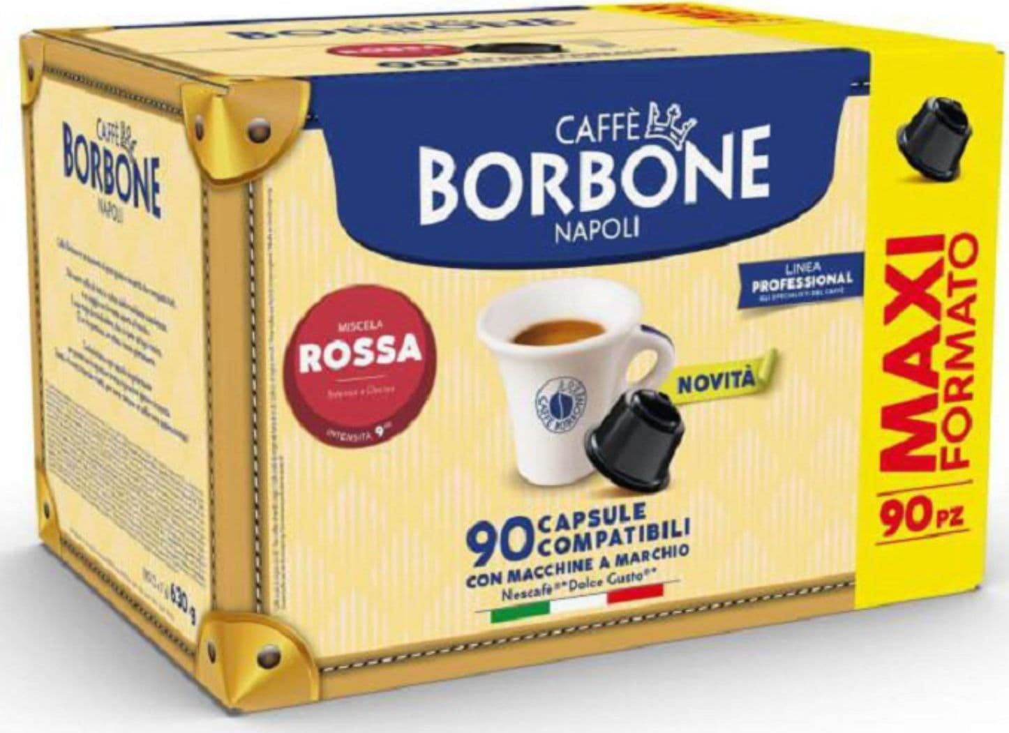Borbone Capsule Comp. Dolce Gusto Miscela Rossa 90pz