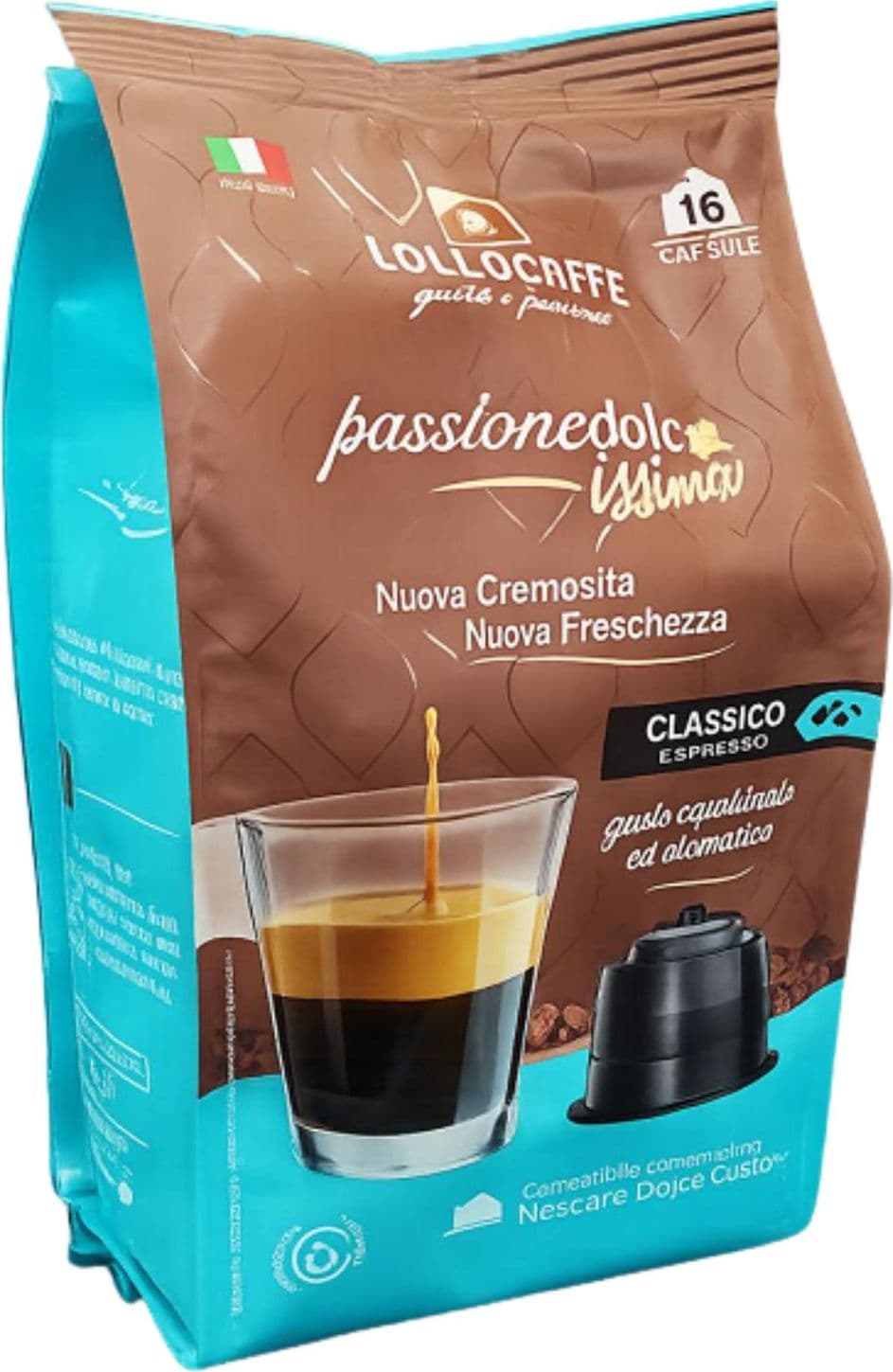 Lollo Caffe Capsule Dolce Gusto Classica 16pz VEN