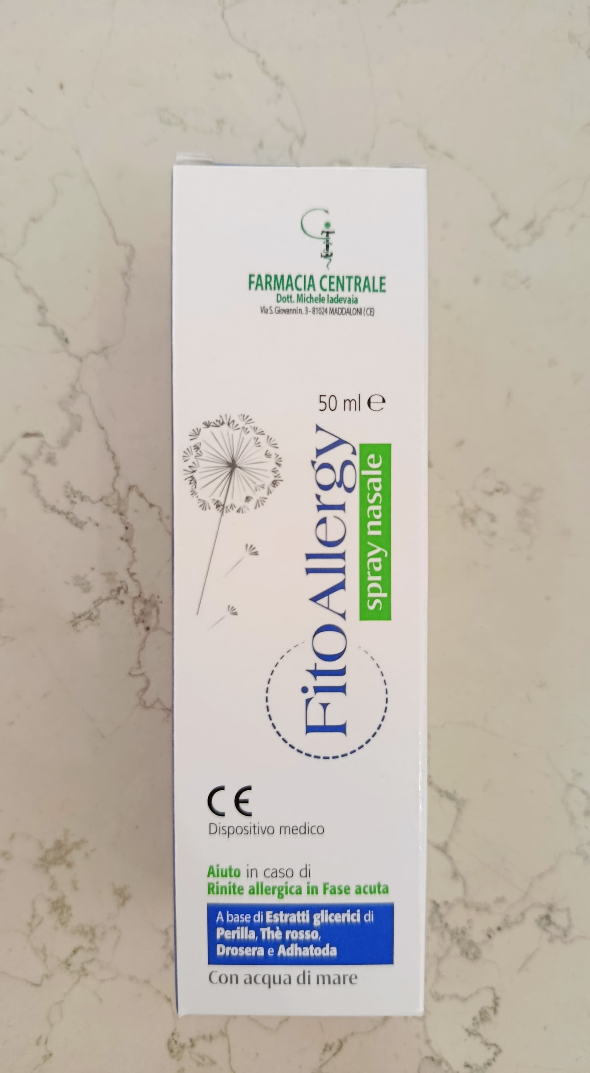 fpi farmacia centrale dr. Michele Iadevaia Fitoallergy spray nasale dispositivo medico 50 ml