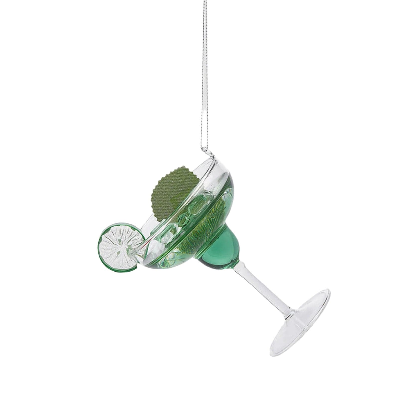 Pendaglio a forma di cocktail decorazione natalizia per albero di natale, da 14 cm