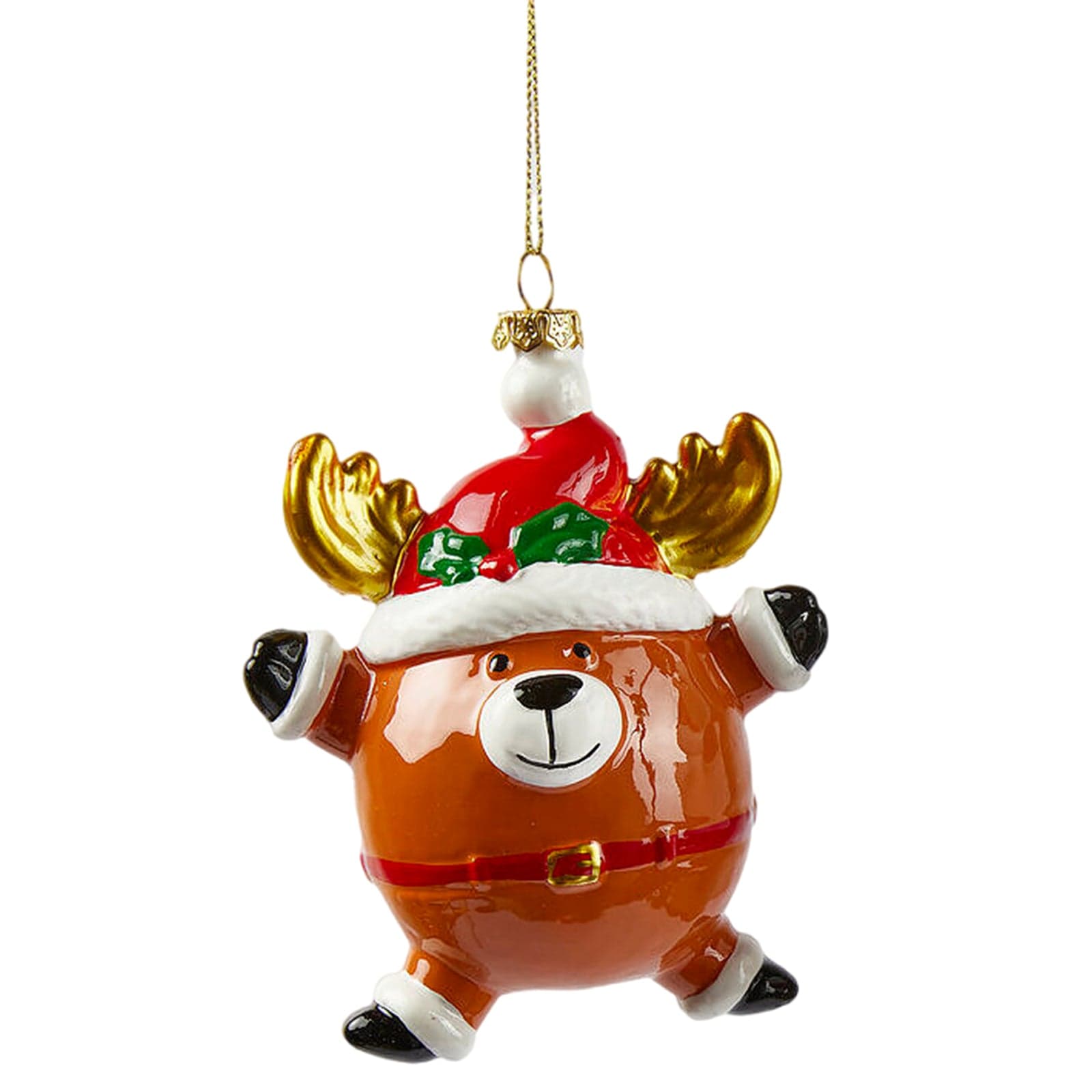 Pallina per albero di Natale "Renna" da 11,5 cm