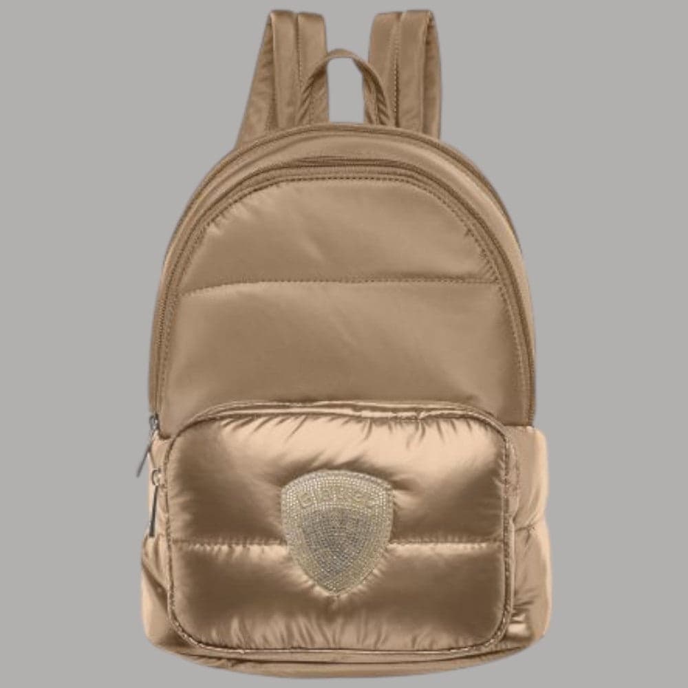 Zaino Blauer F6WAVE04 con stemma strass e tasche multiple