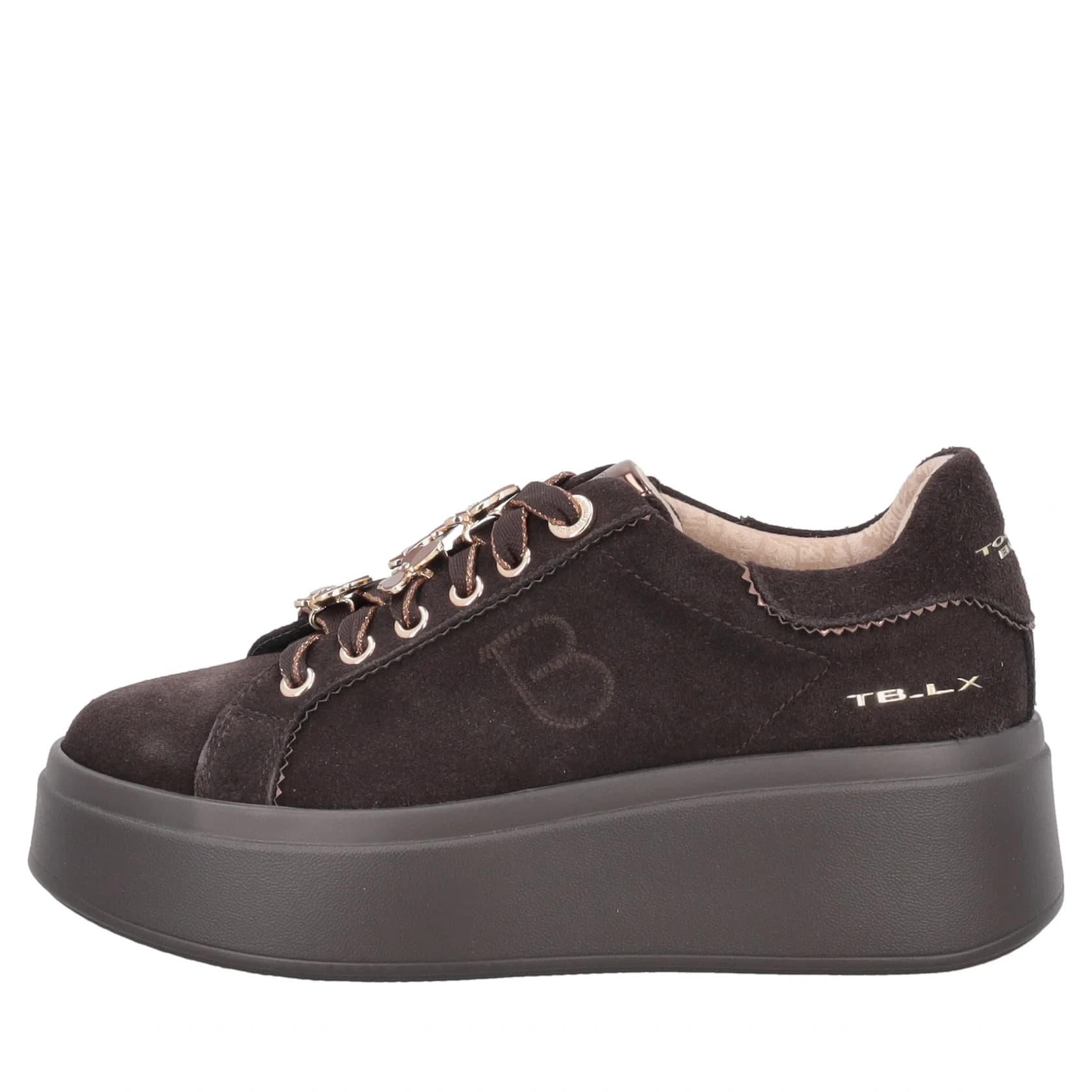 ToscaBlu Sneakers Donna Sweet City in suede con farfalle