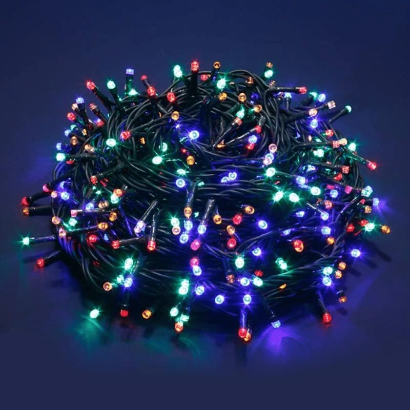 LUCI NATALE PER ALBERO 300 LED DECORAZIONI RGB MINILUCCIOLE ADDOBBI MULTICOLOR